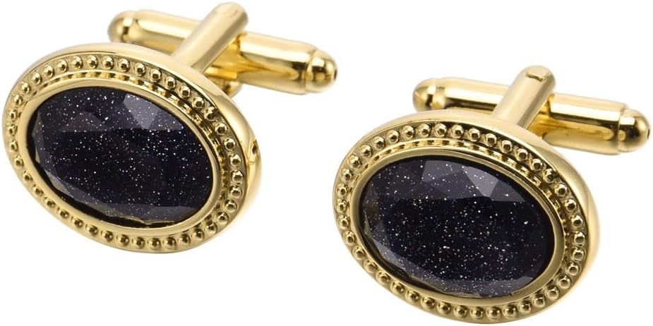 Star Stone French Shirt Cuff Links Suit Nails Dress Accessories