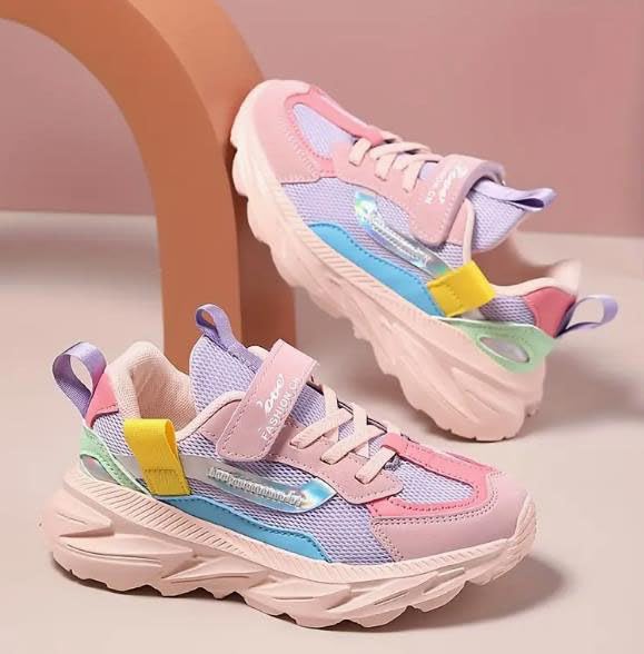 Little Kid/Big Kid Girls Sneakers Lightweight Breathable Athletic Running Tennis Fitness Shoes3