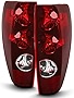 ACANII - For 2004-2012 Chevy Colorado GMC Canyon Pickup Truck Tail Lights Brake Lamps Assembly Driver & Passenger Side
