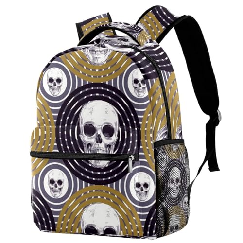 Sac à dos d'école multicolore idéal pour le lycée et les sorties du week-end