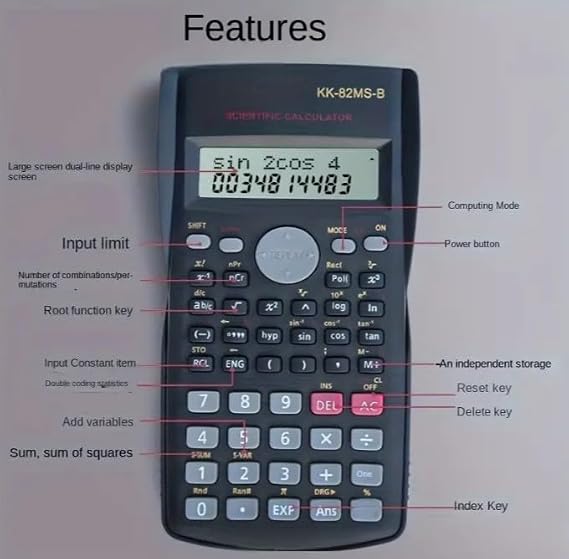AEE® Scientific Calculator Engineering Calculator with 240 Functions Cover