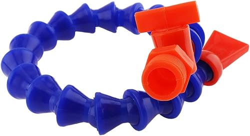 Miniatura 2 de s 14 "rosca flexible agua aceite refrigerante tubería manguera, boquilla plana tubo de enfriamiento de plástico ajustable con interruptor para