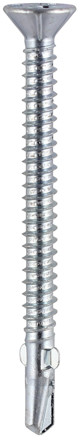 Timco Silver Lw50b Bzp Wing Tip No.3 Self-Drilling Screw 5.5 X 50 - Zinc (Bag Of 150)