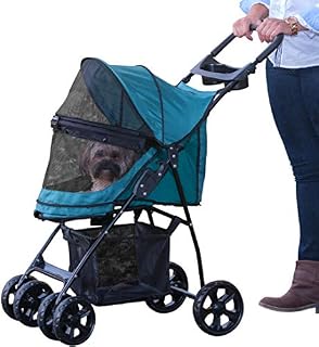 Pet Gear Happy Trails Pet Stroller for Cats/Dogs, Easy Fold with Removable Liner