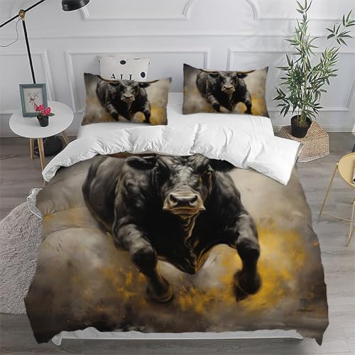 Housse de couette tauromachie avec fermeture éclair lit double - 6