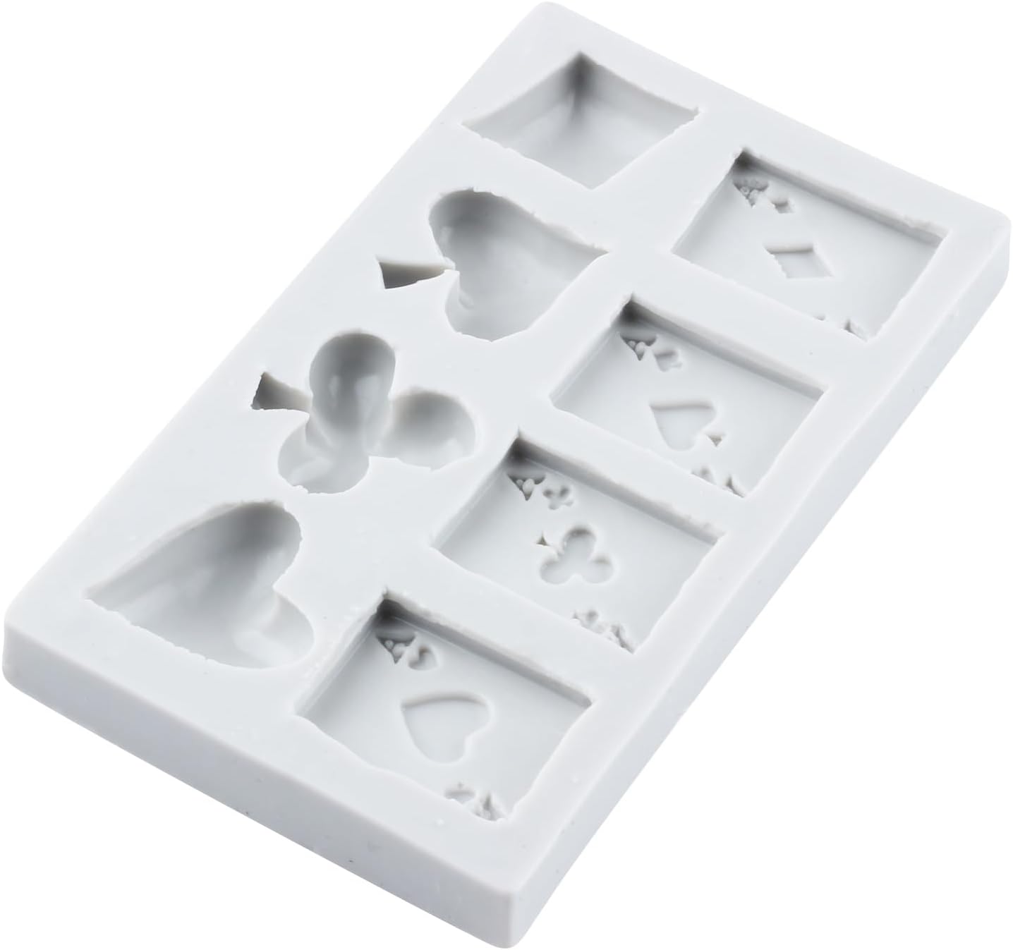Playing Cards Polymer Clay Mold Classic Poker Silicone Molds