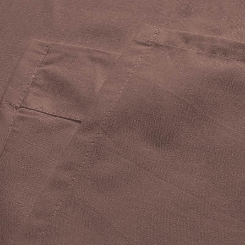 Snoozing - Betttuch - Baumwolle - 200x260 cm - Taupe