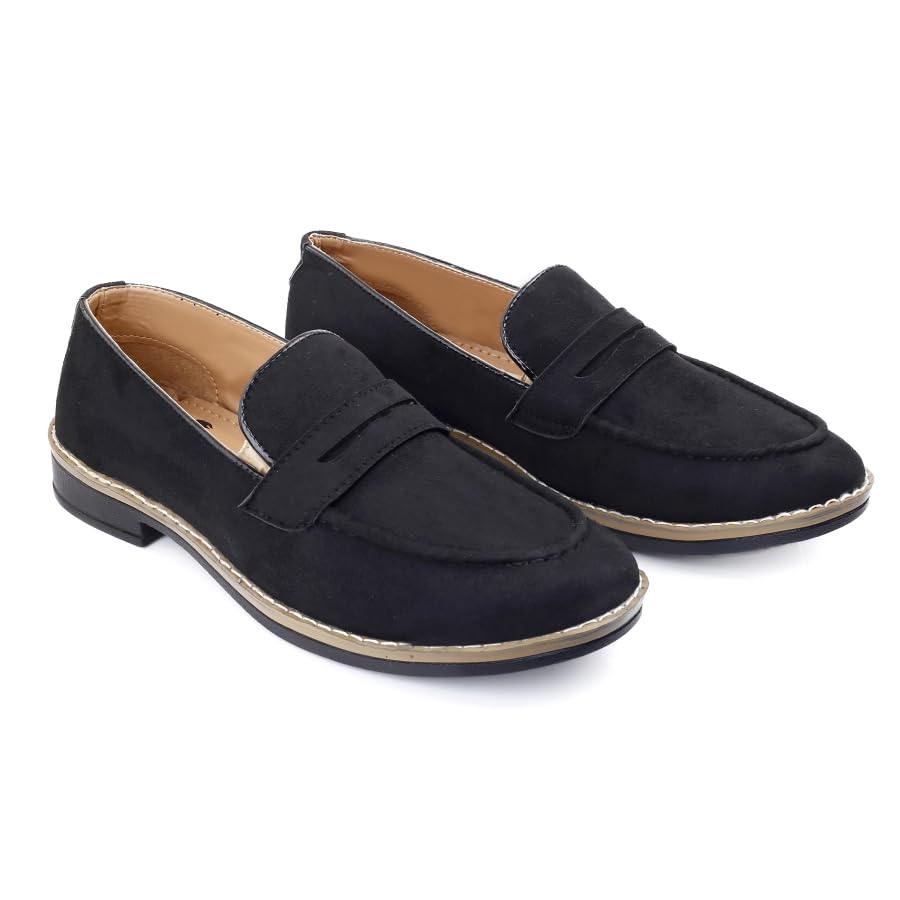 Image of WUGATTI Men's Suede Slip-On Comfortable & Office Wear Loafers