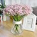 Produktbild Baby Breath Künstliche Blume Gypsophila Bouquet Echte Berührung Gefälschte Seide Grün Stiele Zweige Lebensechte Grüne Pflanze Blumengesteck Hochzeit Büro Home Decor Tischdekoration, 3er Pack