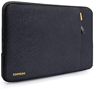 tomtoc 360 Protective Laptop Sleeve for 16-inch New MacBook Pro 2019, 15-inch Old MacBook Pro Retina 2012-2015, Surface Book 2 15 Inch, Ultrabook Notebook Bag Case with Accessory Pocket