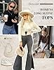 Ekouaer Women's Turtleneck Long Sleeve Shirts Ther... #4