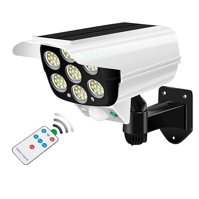 77 LED Solar Motion Sensor Light Outdoor Waterproof Wall Security Light with Remote Control Garden Gate Balcony Garage Pathway Fence Lamp-image-25
