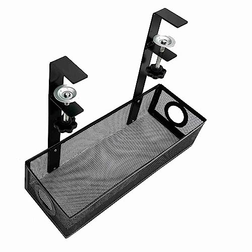 1 Pzs Organizador de Cables Bajo Escritorio para Manejo de Cables con Bandeja de Soporte para Cables miniatura 5