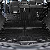 JOULARISE Cargo Mat Backrest Mats for 2017-2025 Mazda CX-5, All Weather TPE Backrest Mat Trunk Mat Cargo Liner Storage Mats Accessories for CX5 (Backrest Mats + Cargo Mat)