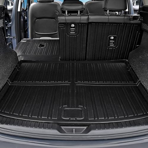 JOULARISE Cargo Mat Backrest Mats for 2017-2025 Mazda CX-5, All Weather TPE Backrest Mat Trunk Mat Cargo Liner Storage Mats Accessories for CX5 (Backrest Mats + Cargo Mat)
