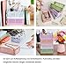 Klappbox, 4 Stück Klein Aufbewahrungskorb Klappkiste 15 x 10 x 5,8 CM, Stapelbar Korb Aufbewahrung für Klassenzimmer, Küche, Büro, Schlafzimmer