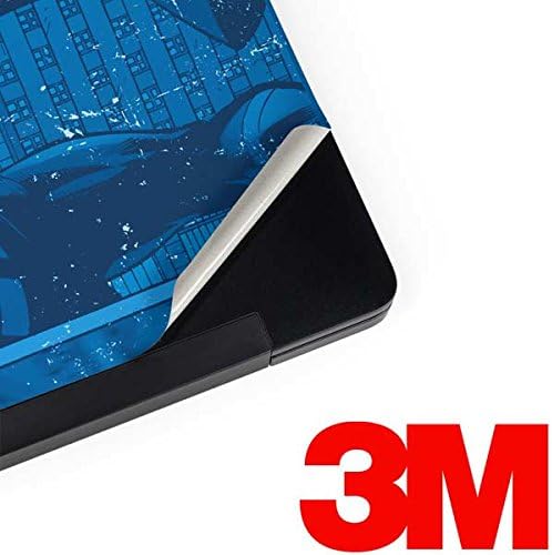 Skinit Decal Laptop Skin Compatible with Latitude 5490 - Officially Licensed DC Comics Superman Logo Background Pattern Design