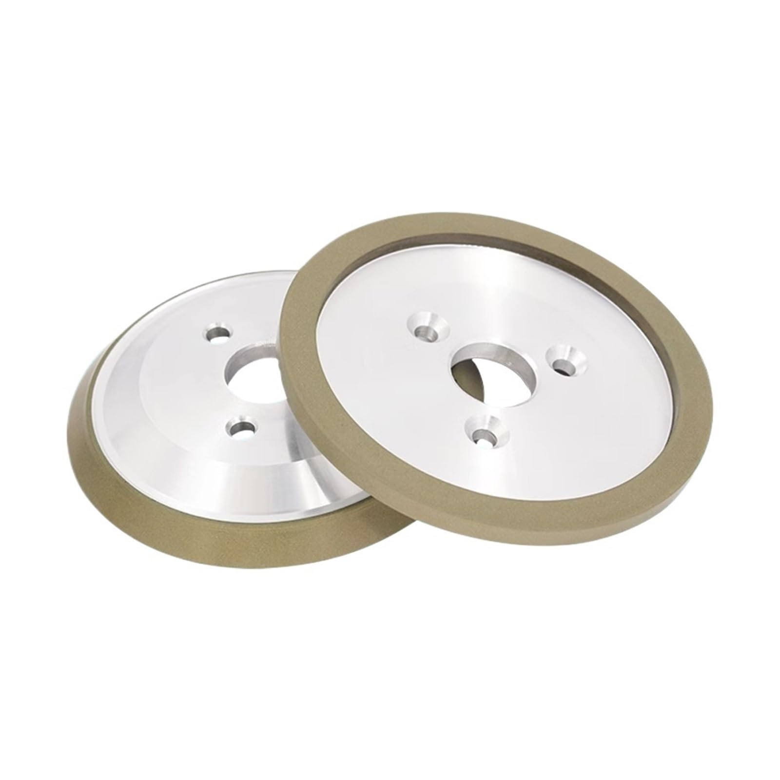 125 mm diamentowa tarcza szlifierska z trzema otworami do ostrzenia noży, tarcza szlifierska ze stopu do stali wolframowej i frezów PCD, 1 szt.(320grit-90DEG)