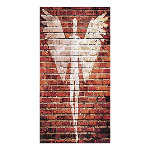 Buling Soft And Super Absorbent Dish Towels Angel On Brick Wall Graffiti Microfiber Kitchen Towels For Drying Dishes,Multipurpose Dish Cloths - 28 X 18 Inch #TOP14