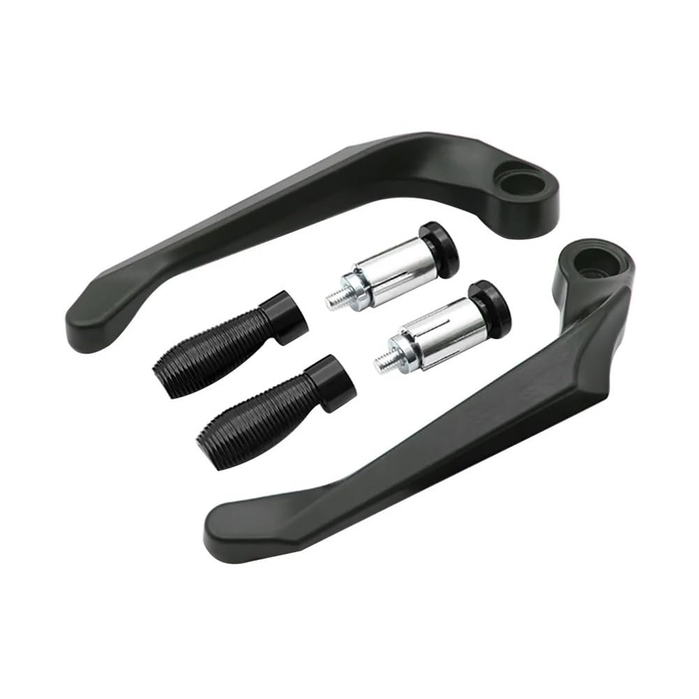 Wgruklbd Black 22Mm Motorcycle Adjustable Brake Clutch Levers Protector Guard Cnc Aluminum Guard Handguard Accessories Handlebars Protector