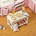 SAMCAMI Miniature Dollhouse Accessories - Dollhouse Furniture 1 12 Scale - Mini Stuff for Dollhouse Kitchen - Stand Mixer, Kitchen Scale, Flour, Rolling pin and Others