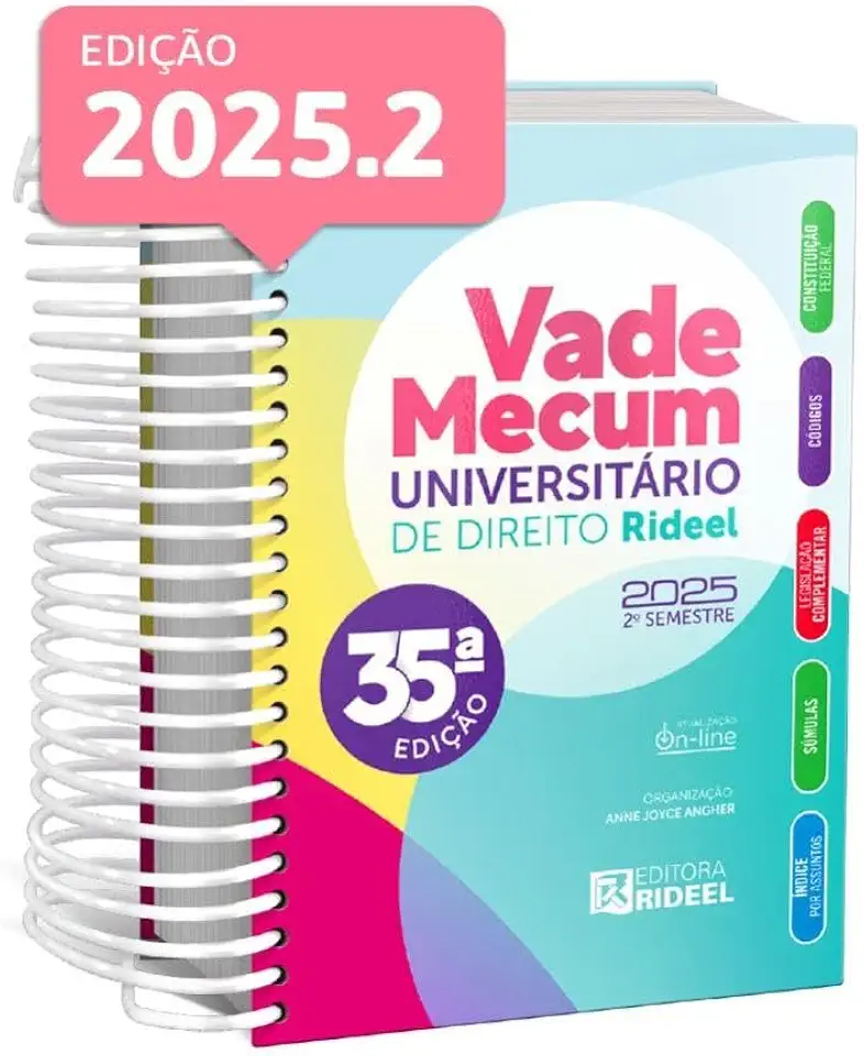 Vade Mecum Universitário de Direito Rideel 35ªEdição - 2º Semestre 2025