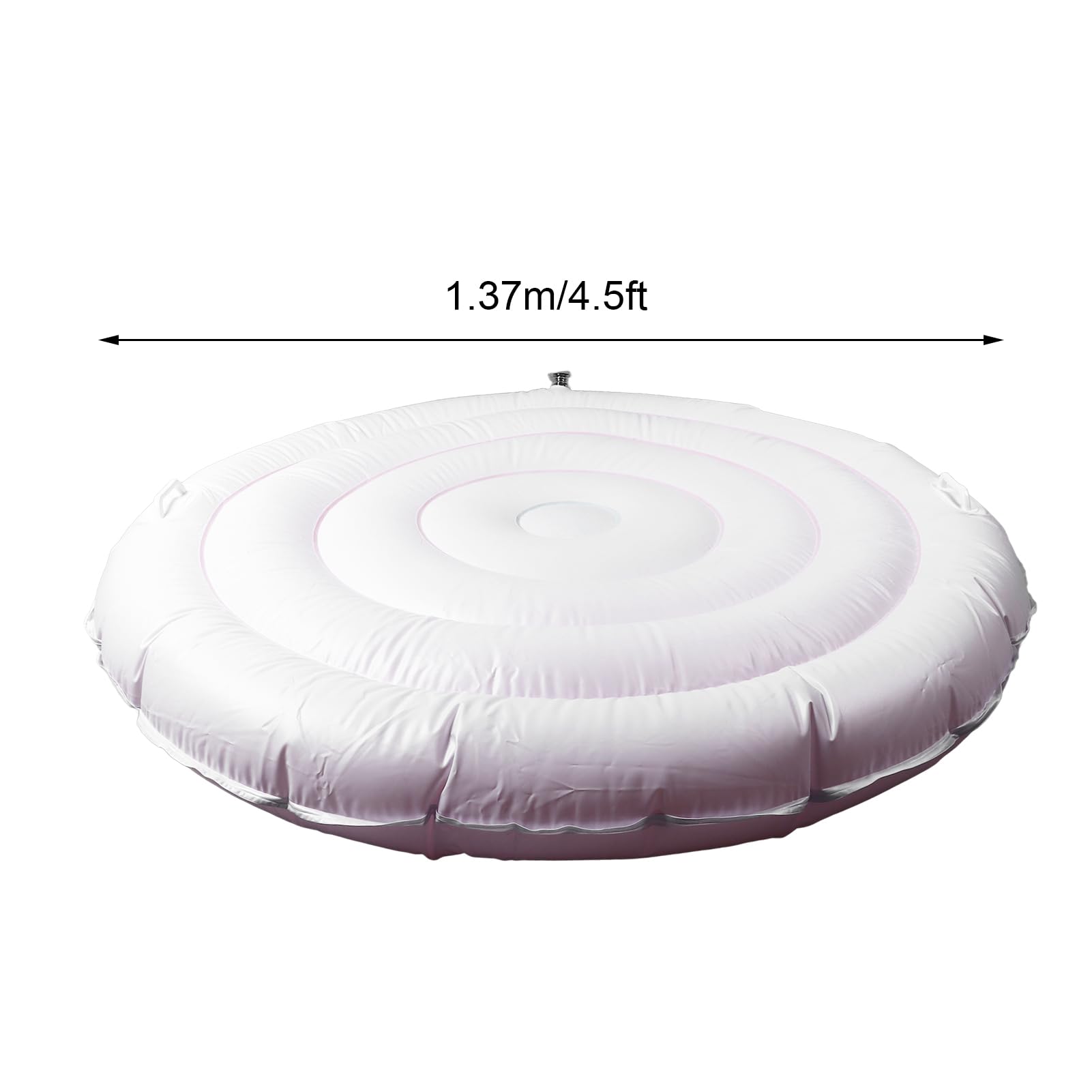 Couverture du MAUILLEMENTAPLABLE, Couvercle d'économie d'énergie avec Installation Rapide pour Bain à Remous Rond, Couvercle de Protection étanche pour Le Jardin Extérieur