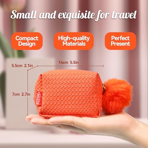Image of Kitgo Mini First Aid Emergency Clutch Kit -Mother Day Gift Compact Safety Pouch Party Bag with 27 Essential Items for Girl Lady Mother Wife Nurse for Girl Lady Mother Wife Nurse
