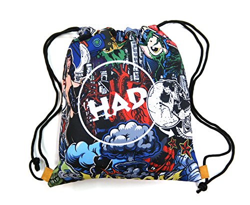 HAD Gym Bag/One Size Booom Bolsa de deporte, multicolor