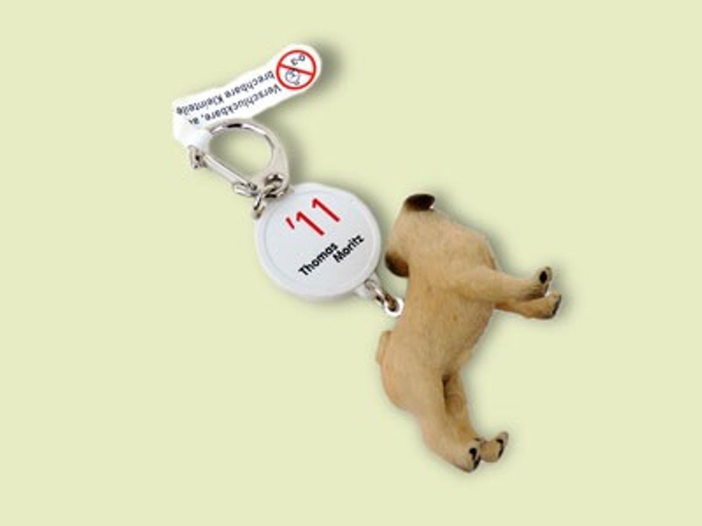 SCHLEICH 16381 – Mops Rüde Figur, Detailgetreues Spielzeug Für Sammler & Kinder