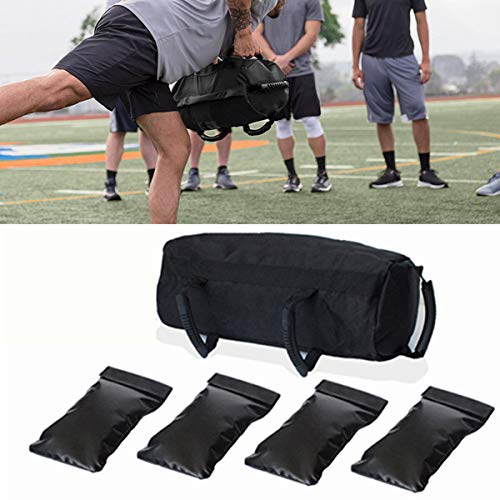 WnewTools Exercise Sandbags Heavy Duty Sand-Bag Strength Training Fitness Sand Bags Max Load 15kg