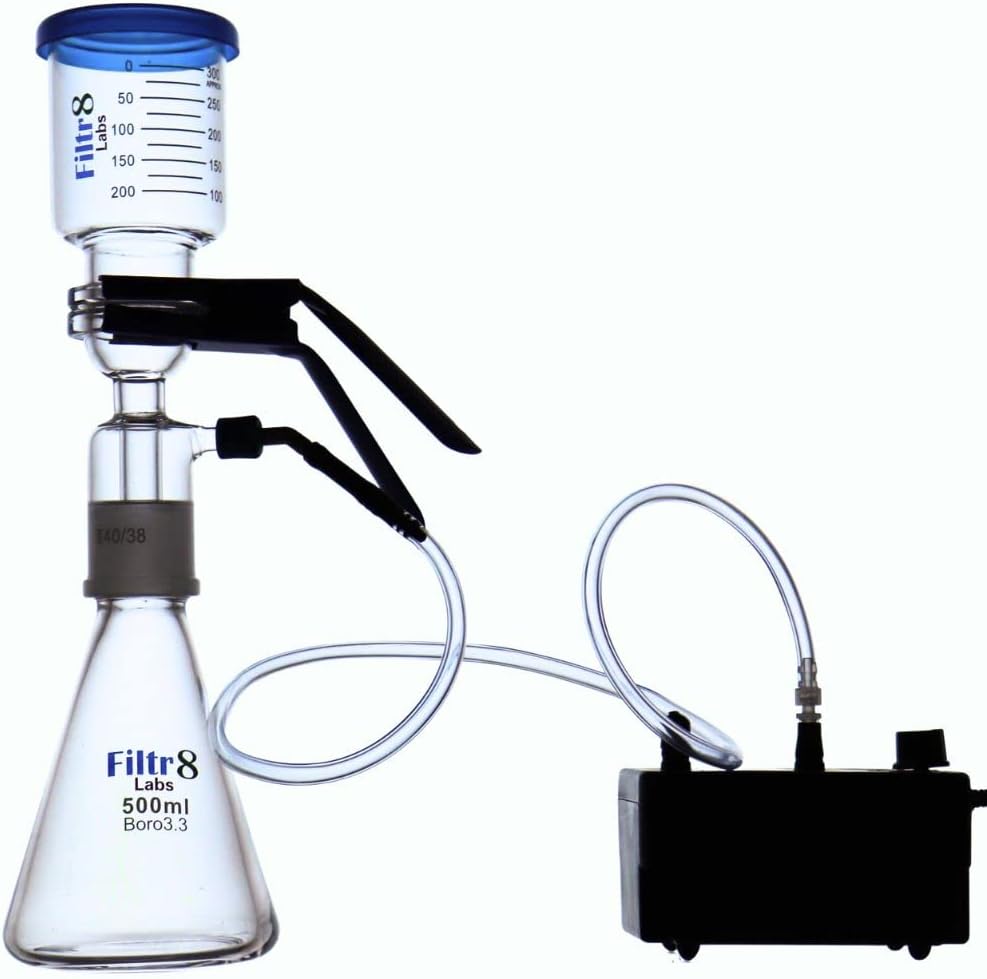 500ml Lab Filtration Kit with Vacuum Pump Pro