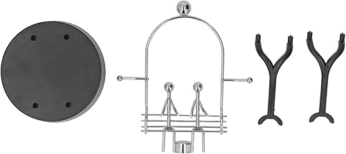 Miniatura 9 de KENANLAN Bolas de equilibrio, bolas de equilibrio de metal para parejas, bolas de equilibrio de péndulo, juguetes divertidos de ciencia física para