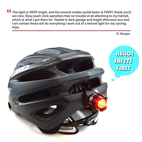 Stupidbright Sbr-1 Rear Bike Tail Light Mini Strap-On Led Micro Bicycle Lights Skateboard Longboard #TOP3