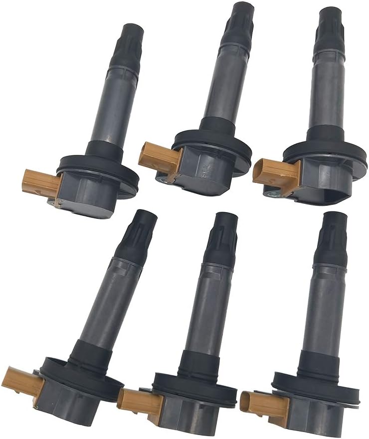 JESBEN DG549 UF646 6Pcs Ignition Coils Replacement for Expedition Flex Navigator 3.5L Explorer F-150 Taurus Transit MKT MKS 2.0L 3.5L 3.7L 2013-2017 DG-549 C1814 BL3Z-12029-C