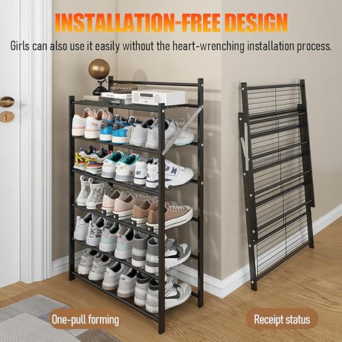 Armoire à chaussures pliables pour libérer l'espace du placard - 3