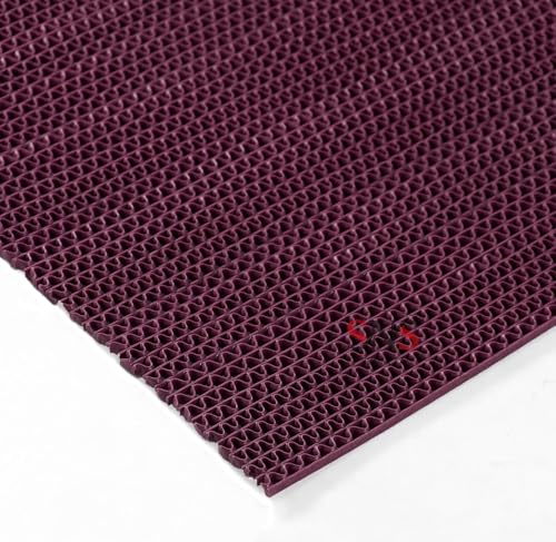 Image of NEXORA Anti Skid & Multipurpose Bathroom Mat| Shower Mat| Carpet| Rugs| Doormat| Rainmat| Swimming Pool Mat||Wine,2x16ft