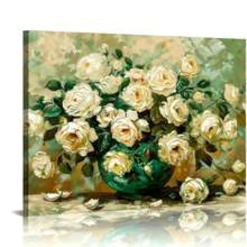 Affiches déco fleurs blanches pour sublimer les murs de votre salon