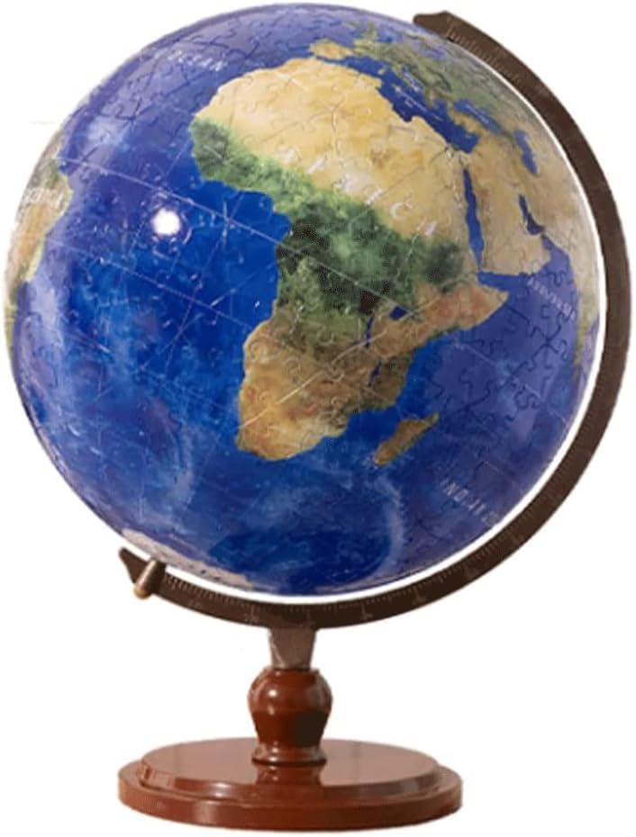 Rompecabezas de globo 3D se pueden rotar 360 rompecabezas 3D rompecabezas 500 piezas globo mundial 3D rompecabezas conjunto de rompecabezas regalo