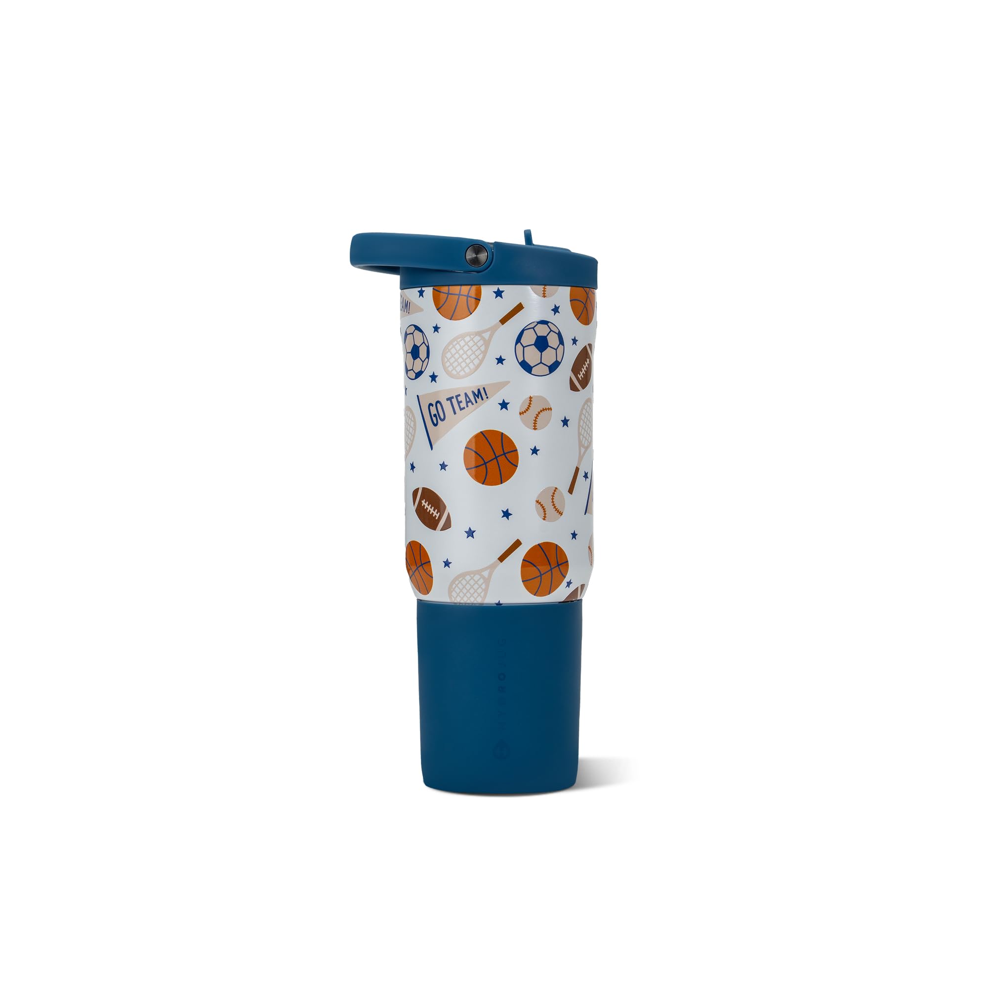 HydroJug Sport 20 oz Insulated Stainless Steel Water Bottle, All Star