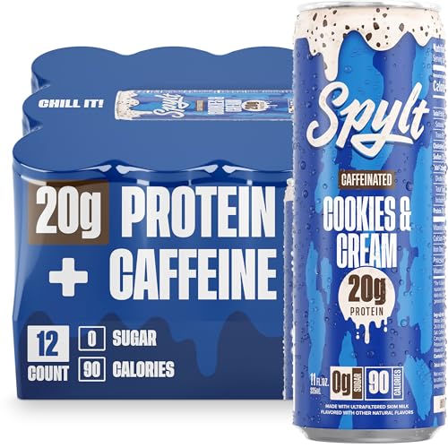 Spylt High Protein Cookies & Cream Milk 12 Count