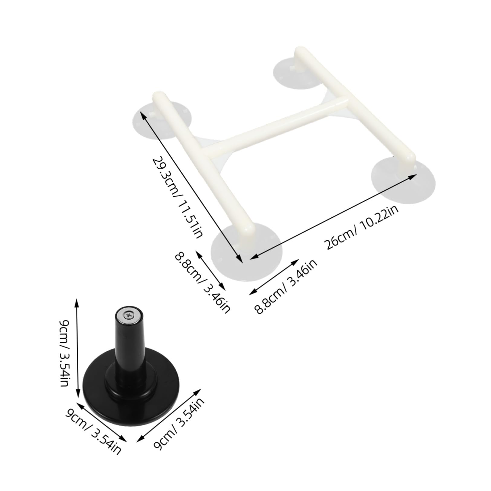 Kit Rimozione Lcd Supporto Stabile in Plastica e Gomma Ventosa Magnetica per Riparazione e Schermi Lcd per Televisori e Monitor