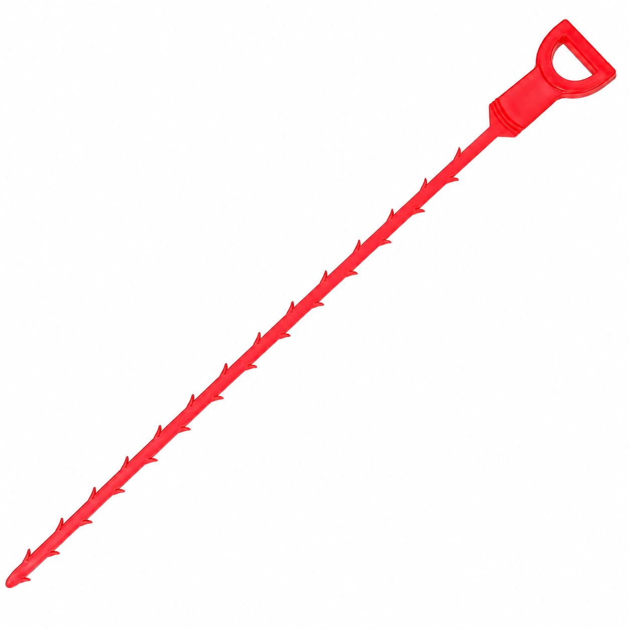 Welari Drain Snake Hair Clog Remover Tool, 45cm, Flexible Barbed Design for Sink and Shower Drains (1)