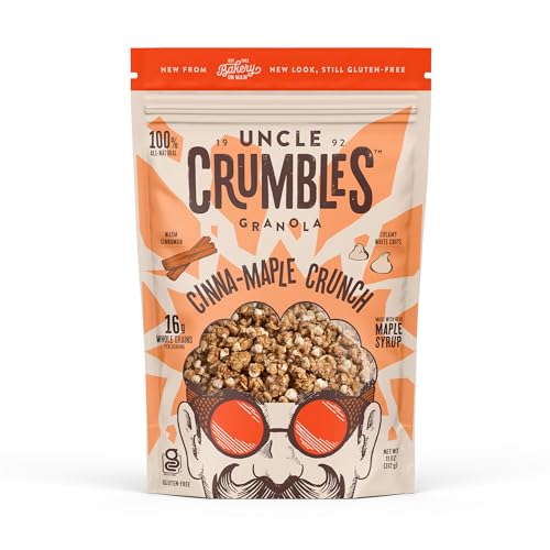 Uncle Crumbles, Granola Cinna Maple Crunch, 11 Ounce