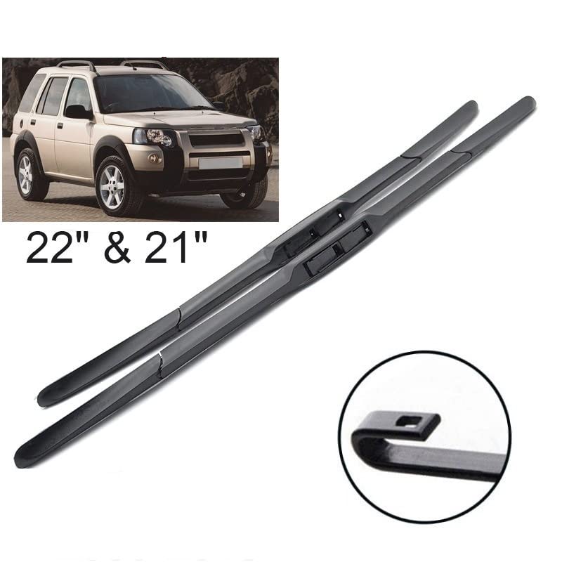 Auto Tergicristallo Parabrezza Parabrezza Spazzole Tergicristallo 22" 21" per Land Rover per Freelander MK1 1997 1998 1999 2000 2001 2002 2003 2004 2005 2006