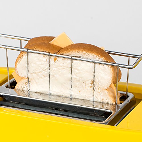 Nostalgia Tcs2 Grilled Cheese Toaster With Easy-Clean Toaster Baskets And Adjustable Toasting Dial #TOP2