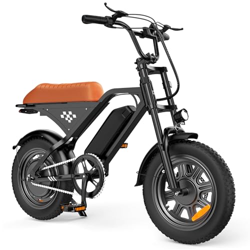 isinwheel Electric Bike for Adults,16" Electric Dirt Bike with 750W