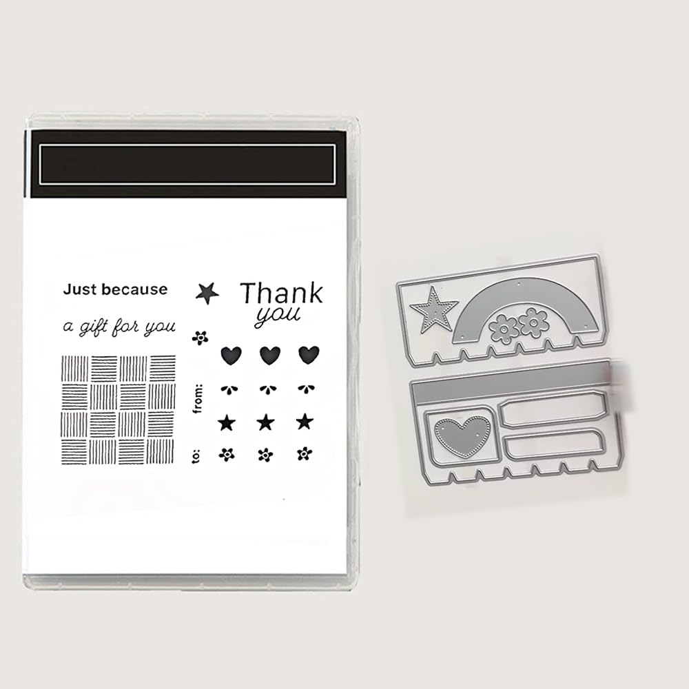 2026 Stamps and Dies for Card Making,Stamps and Dies Sets for Spring, 2025-2026 DIY Various Festivals Album Scrapbooking Birthdays Greeting Card (M7558) — view 28