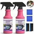 Fast-Acting Heavy-Duty Grill Degreaser Spray,Heavy Duty BBQ Grill Degreaser,All Purpose Heavy Duty Cleaner for Burnt Food & Grease(2PCS)