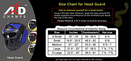 ARD Leather Art MMA Boxing Headgear for Muay Thai, Sparring, Taekwondo, Martial Arts, Grappling, Karate
